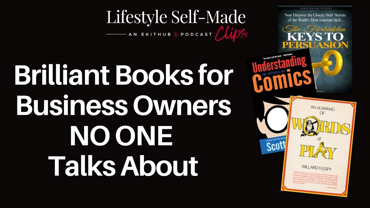 Brilliant Business Book Recommendations NO ONE Talks About - YouTube
