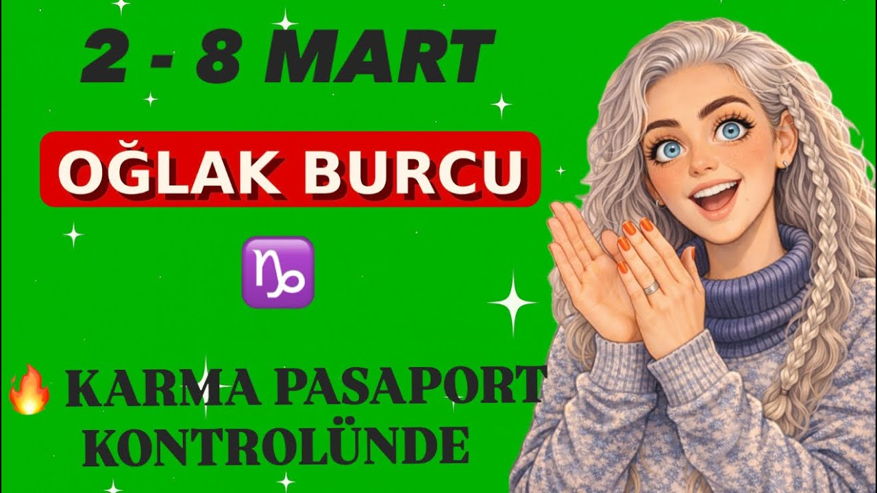 OĞLAK Burcu ♑️ | 2 - 8 Mart 2026 Haftalık Burç Yorumları | 3 Mart Başak Burcunda Ay Tutulması 🌕