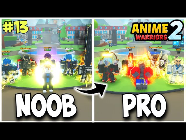 Noob to Pro Part 2 Anime Warriors Simulator 2 F2P 