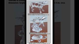 VINTAGE E COLLEZIONISMO SWAROVSKY: gli animaletti topo gatto cagnolino riccio gufo pesce aquila ecc.