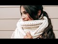 HOW TO CROCHET AN INFINITY SCARF - THE ANDES SCARF, TUTORIAL | CJ Design by Danii's Ways