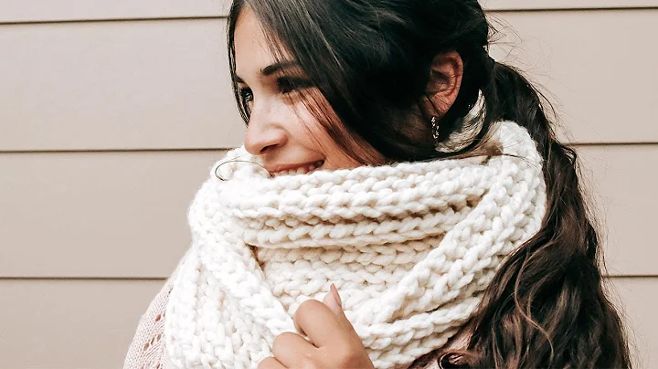 HOW TO CROCHET AN INFINITY SCARF - THE ANDES SCARF, TUTORIAL | CJ Design by Danii's Ways