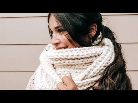 HOW TO CROCHET AN INFINITY SCARF - THE ANDES SCARF, TUTORIAL | CJ Design by Danii's Ways