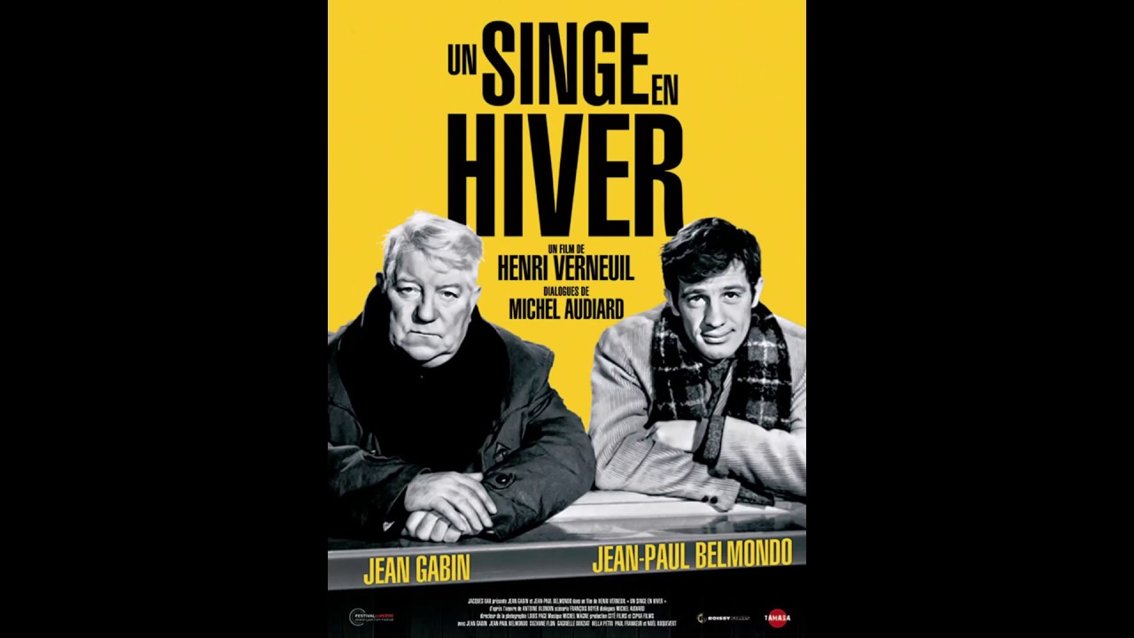 Conseil de film français : Un singe en hiver (1962) - YouTube