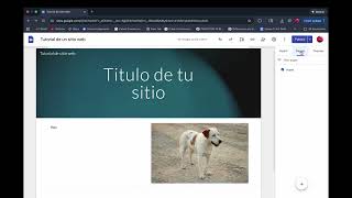 Google Sites Tutorial Cómo Crear y Publicar un Sitio Web Paso a Paso