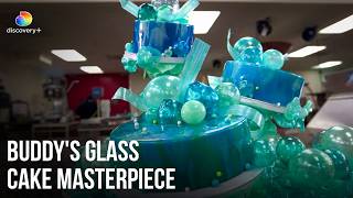 Buddy Creates A Stunning Glass Art Cake! | Cake Boss S9 E19 | discovery+ India