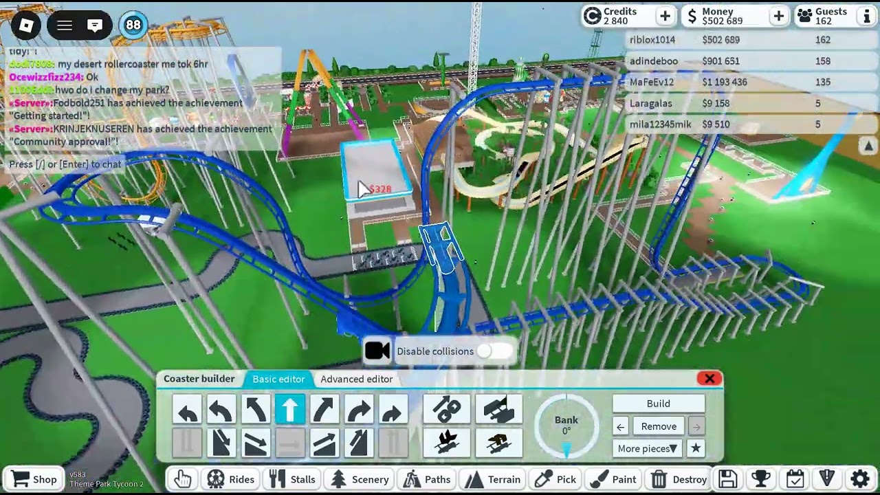 roblox create a theme park