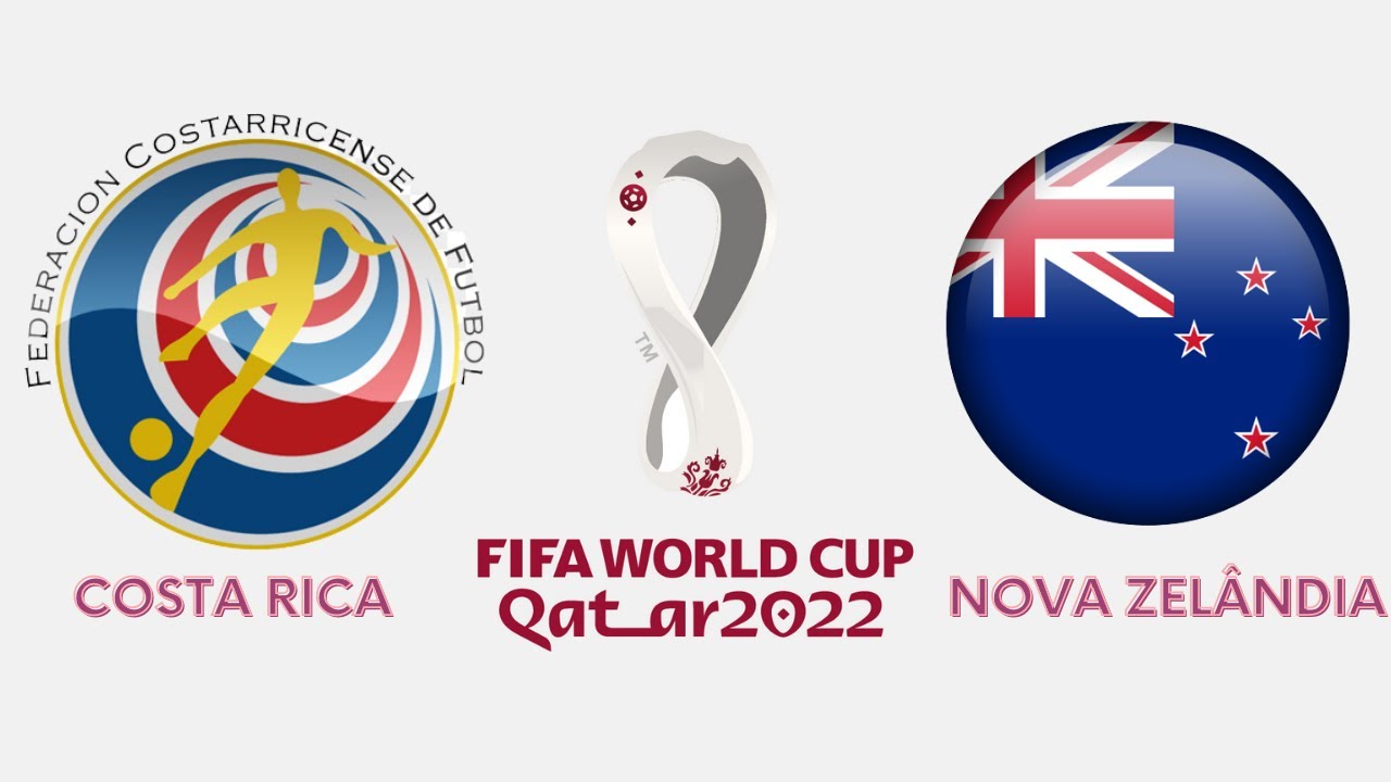 COSTA RICA x NOVA ZELÂNDIA REPESCAGEM COPA MUNDO CATAR 2022 YouTube