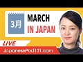 What's happening in March in Japan? | Must-Know Kanji for Beginners