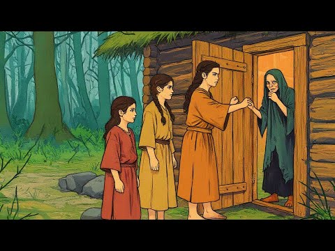 قصة التاجر وبناته والغولة ذكاء الصغرى ينقذ العائلة 