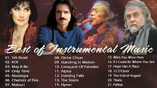 Download Lagu Kitaro , Yanni , Enya , Vangelis Best of Instrumental Music - The Greatest Hits  Full Playlist 2022 MP3