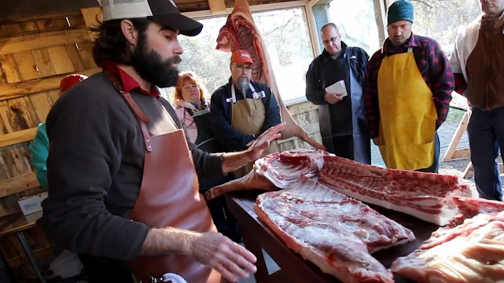 How to Butcher a Pig ~ Explained by Hand Hewn Farm