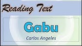 Gabu By Carlos Angeles Youtube