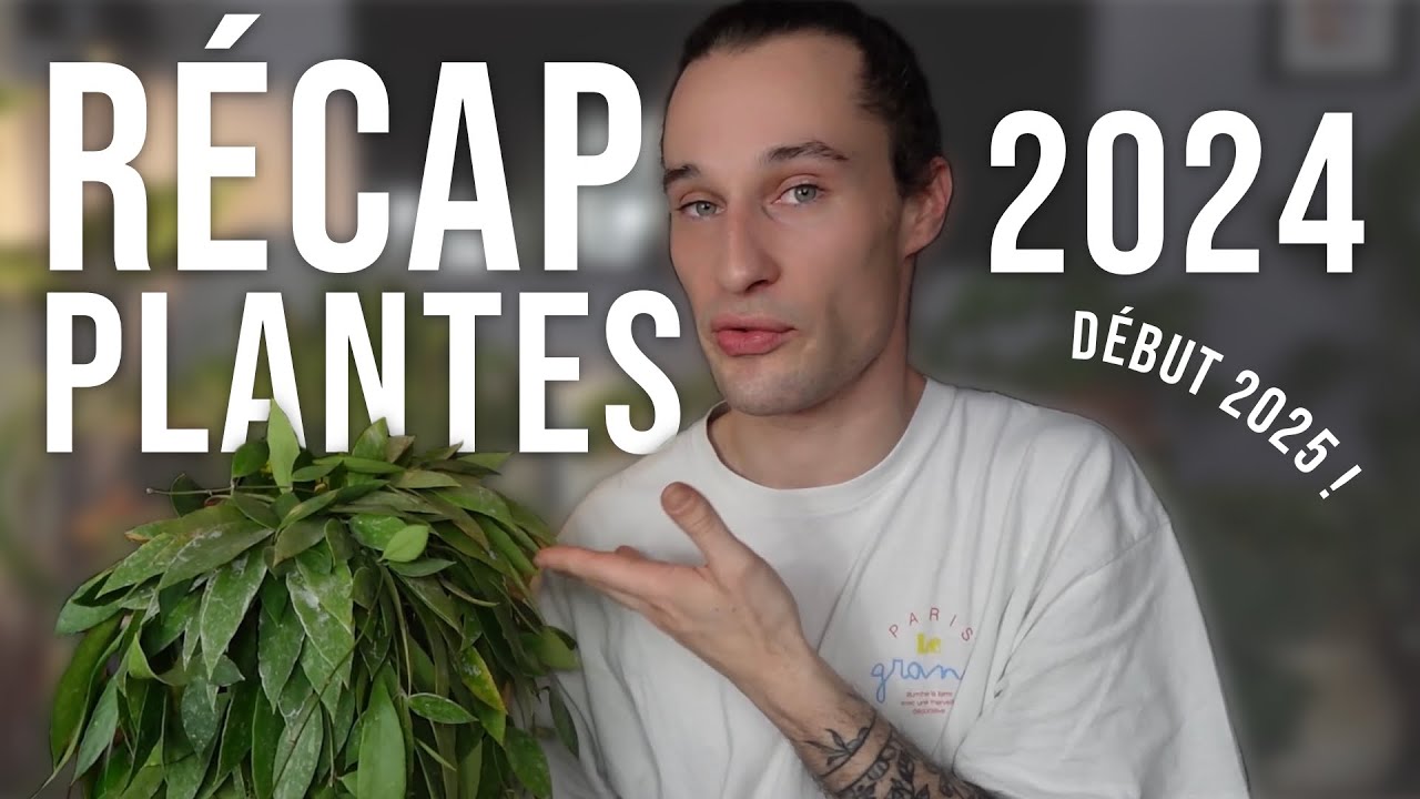 PLANTRÉCAP🪴: 2024 (début 2025) !
