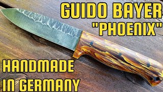 GUIDO BAYER "Phönix" Bushcraft Messer - Handmade in Germany