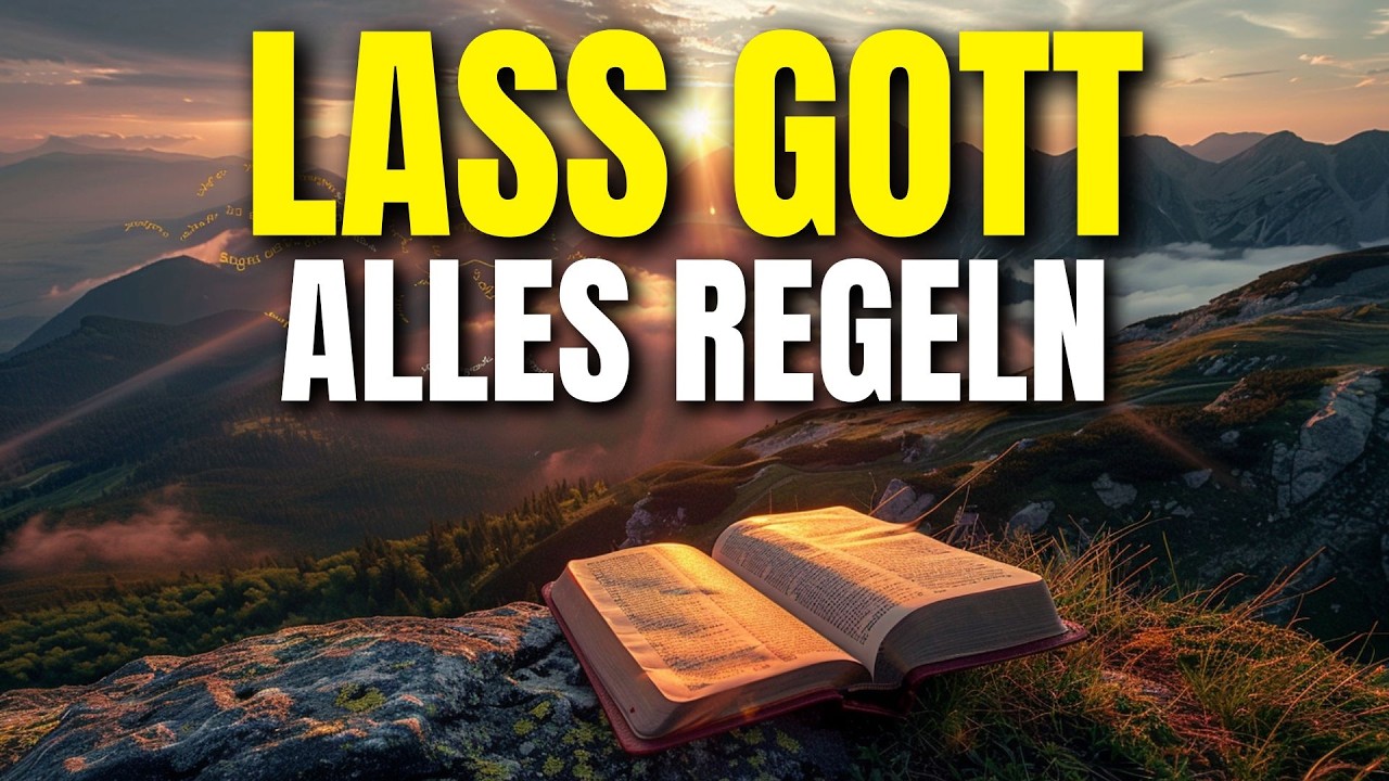 Hör auf, allein zu kämpfen – Lass Gott handeln | Gebet für den Morgen