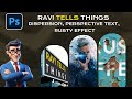 Transform Your Photos with Dispersion, Perspective Text, and a Rusty Effect in Photoshop!
