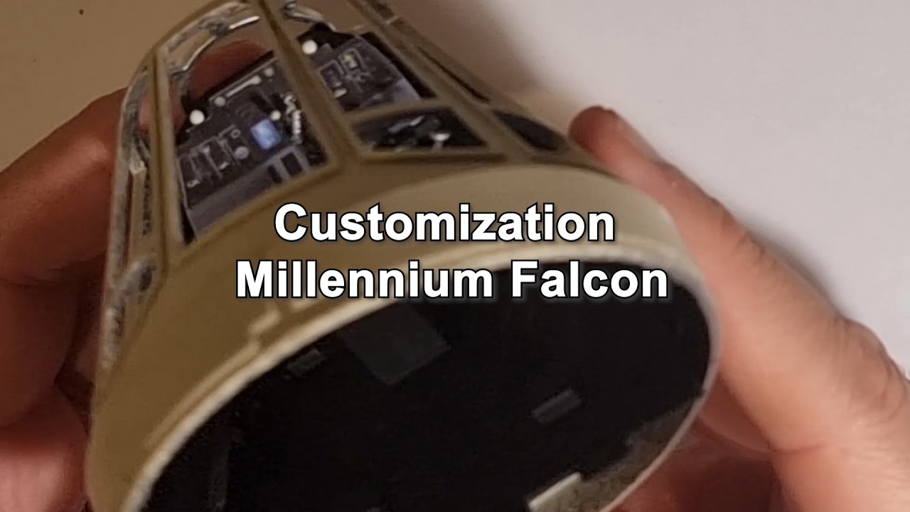 Millennium Falcon castom control panel