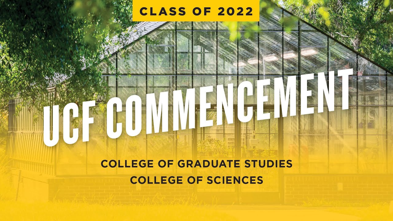 UCF Fall 2022 Commencement December 16 at 2 p.m. YouTube