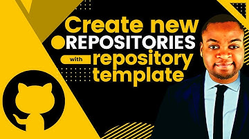 Create new repositories with repository templates