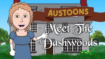 Marianne and Elinor Dashwood Introduction | Sense And Sensibility | Jane Austen | Austoons