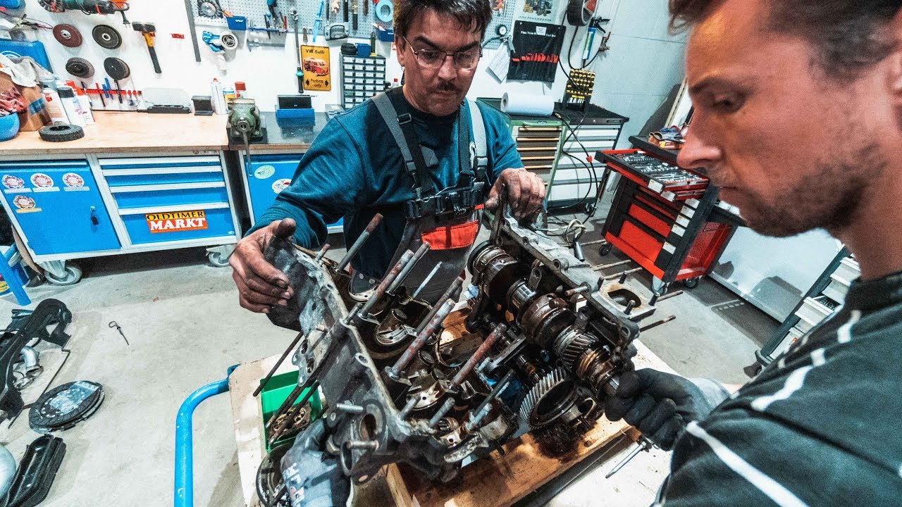 Wir überholen den Motor! - Teil 1 / VW T2 Bulli Restauration
