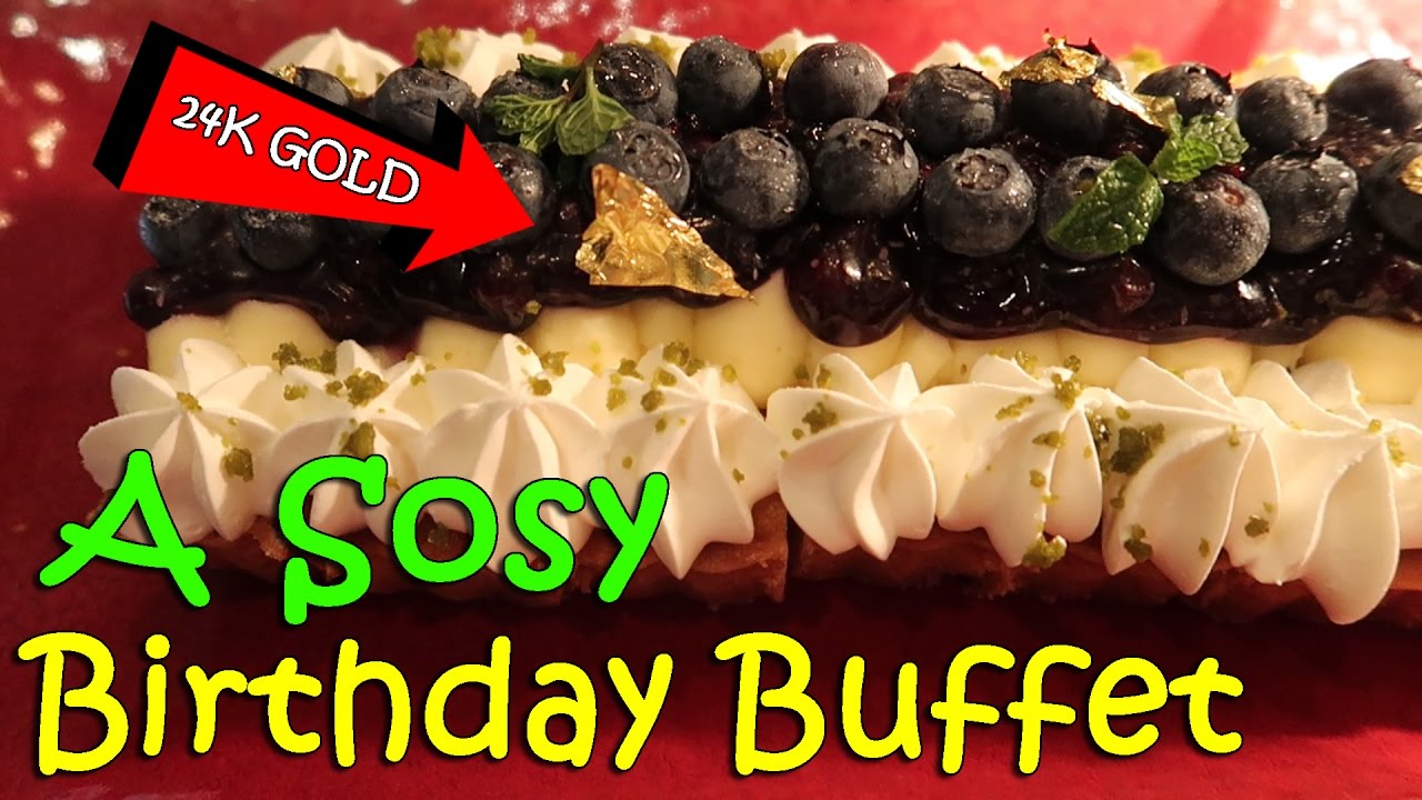 A SOSY BIRTHDAY BUFFET | April 6th, 2017 | Vlog #76