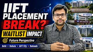 IIFT Placement Break? Impact on Waitlist, Choice & Future | Delhi, Kolkata, GIFT City, Kakinada