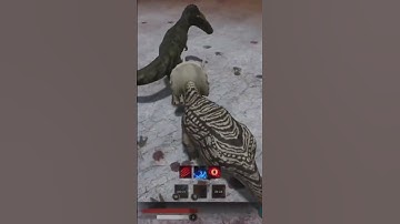 Path of titans eo tlc vs titan #dinosaur #gaming #dinofight #pathoftitans #triceratops #tlc #titans