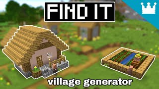 Minecraft Pocket Edition Village Generator Mod | Unlimited Villages in MCPE | Best MCPE Mods 2025 screenshot 4