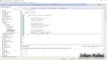 Dibujar figuras con asteriscos en java | Johan Palma