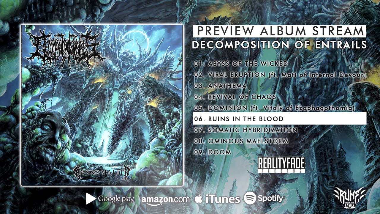 [DECOMPOSITION OF ENTRAILS] - Abnormality (Album Preview 2019) 