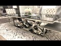 Glam Dining Table Reveal | Dining Table Unboxing | Dining Room Makeover| (How to Set a Dining Table)