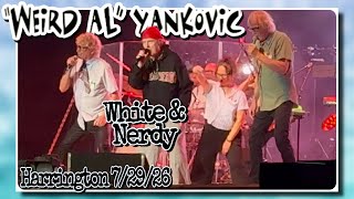 Weird Al Yankovic White & Nerdy @ Delaware State Fairgrounds- Harrington, DE 7/29/26