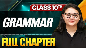Class 10 English Complete GRAMMAR In One Shot ( Theory + PYQs ) |ICSE Board