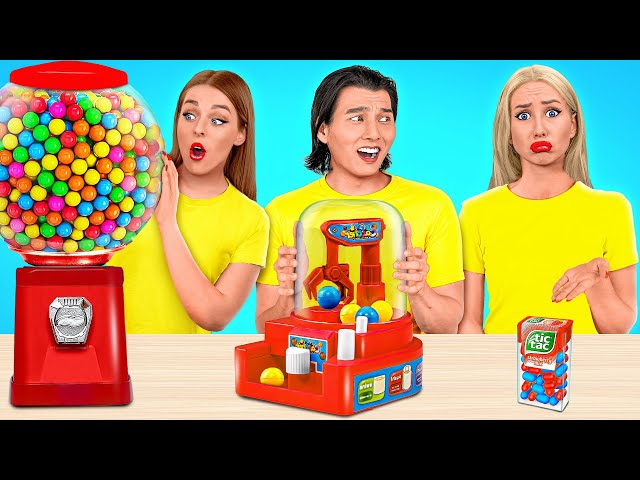 Big, Medium and Small Plate Challenge | Funny Food Situations by TeenDO Challenge class=