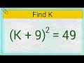 Nice Algebra Math Simplification | Algebra | Find the Value of K! #viral #viralvideo
