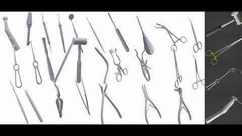 3D-COSI - 3D Collection of Surgical Instruments