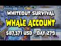 WOS Whale Account - $87,371 USD - Day 279 - SvS Prep P5 - Chief Gear