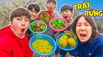 Thái Chuối Thử Thách Ăn Tất Cả Các Loại Trái Cây Rừng - Chua Ám Ảnh