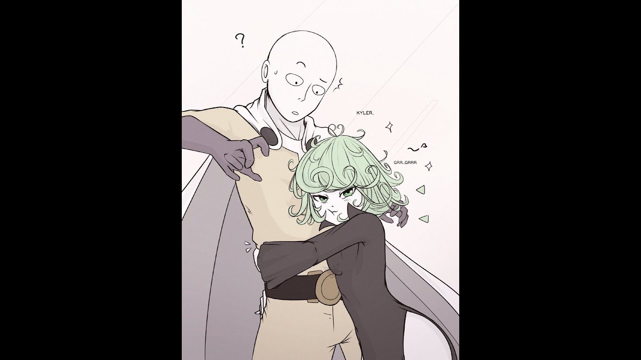 Saitama Y Tatsumaki Caminando Bajo la Lluvia- OPM Comic español