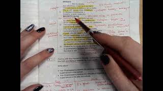 Macbeth 2018: Annotating the extract & planning your response