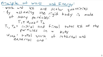 Rigid Body Energy Methods - Part 1 - Engineering Dynamics