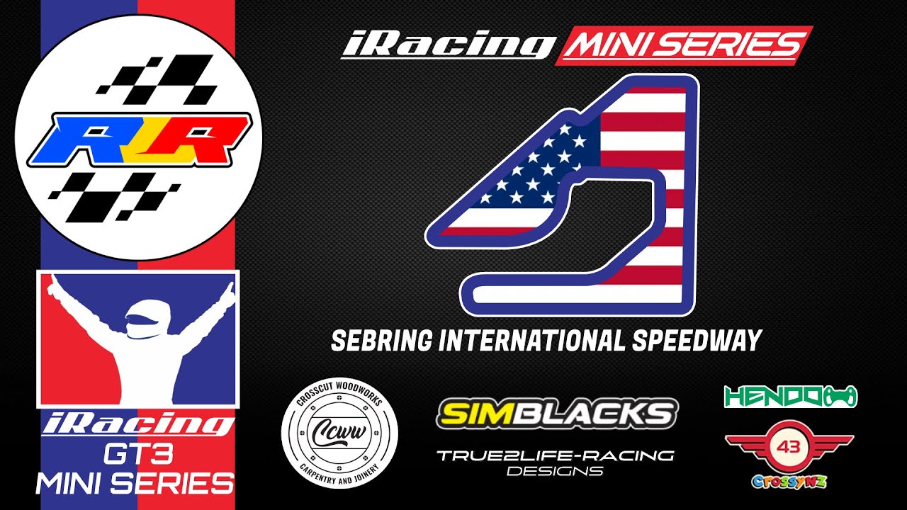 Rain Light Racing Week 2 Sebring AMG GT3 - YouTube