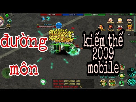 Video kiếm thế 2009 mobile đường môn tăng điểm kĩ năng - youtube
