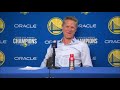 Steve Kerr Postgame Interview | Warriors vs Knicks | Jan 24, 2018