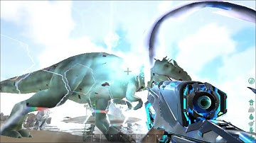 Ark: Survival Evolved: Can the Tek Forcefield Stop a Giga?