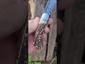 Canivete artesanal slipjoint em aço damasco Canivete tradicional