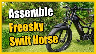 How to Assemble Freesky Swift Horse Electric Bike From Amazon (Easy Method)