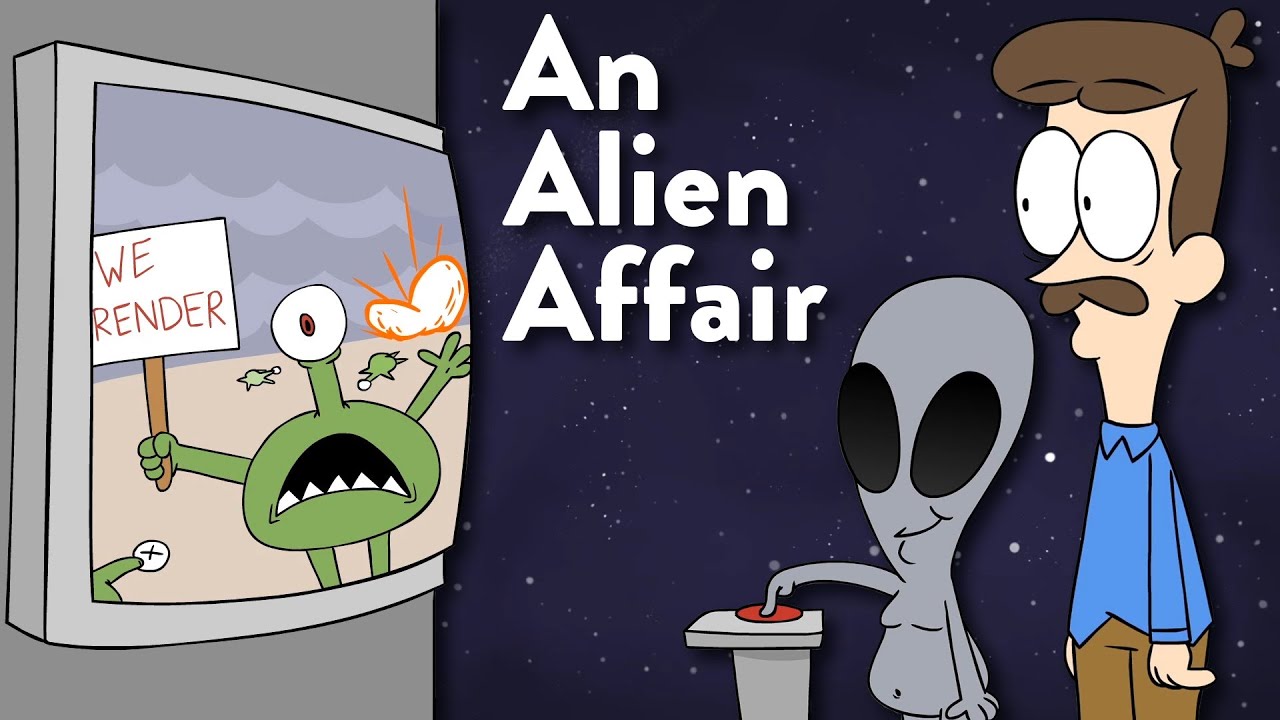 "An Alien Affair" - Tyler Landis Cartoons